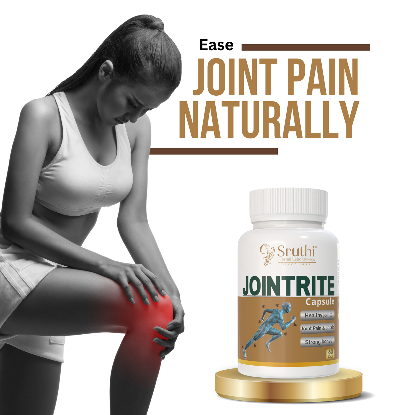 Jointrite Capsule | Herbal joint pain relief capsule | Ayurvedic joint support supplement | Anti-inflammatory, anti-rheumatism