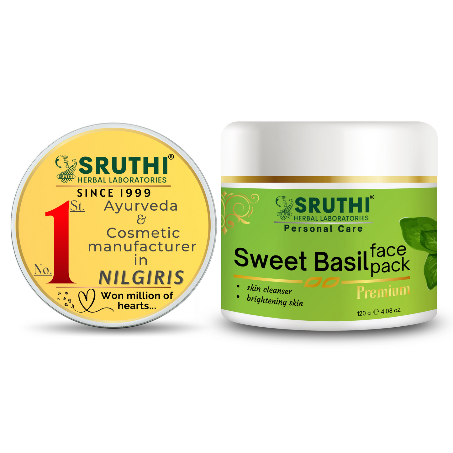 Sweet Basil Face Pack