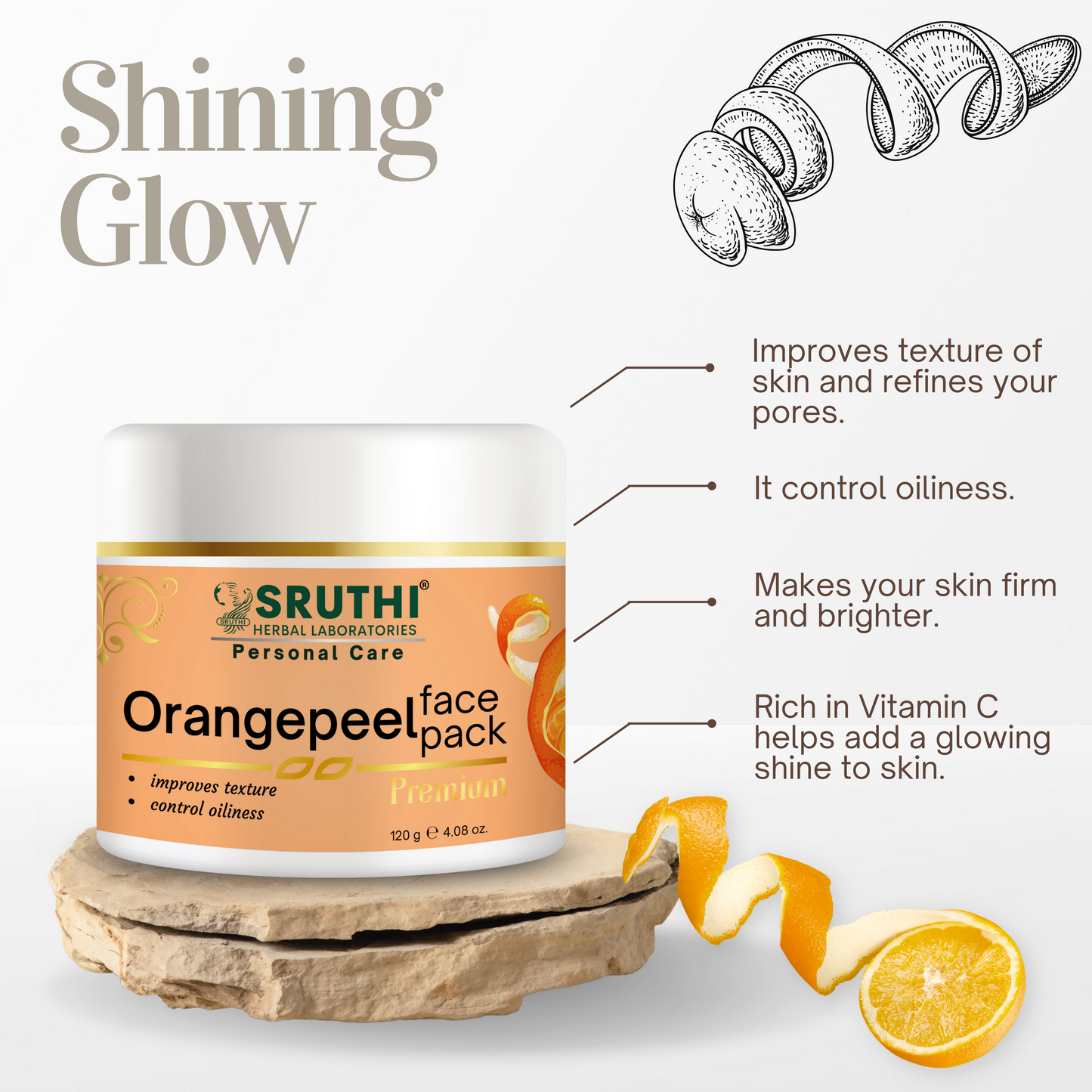 Orange Peel Face Pack