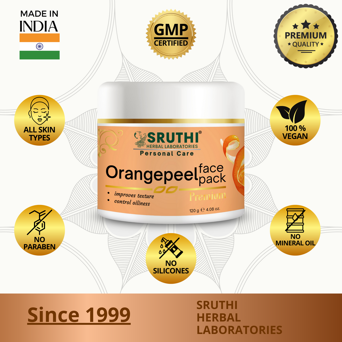 Orange Peel Face Pack