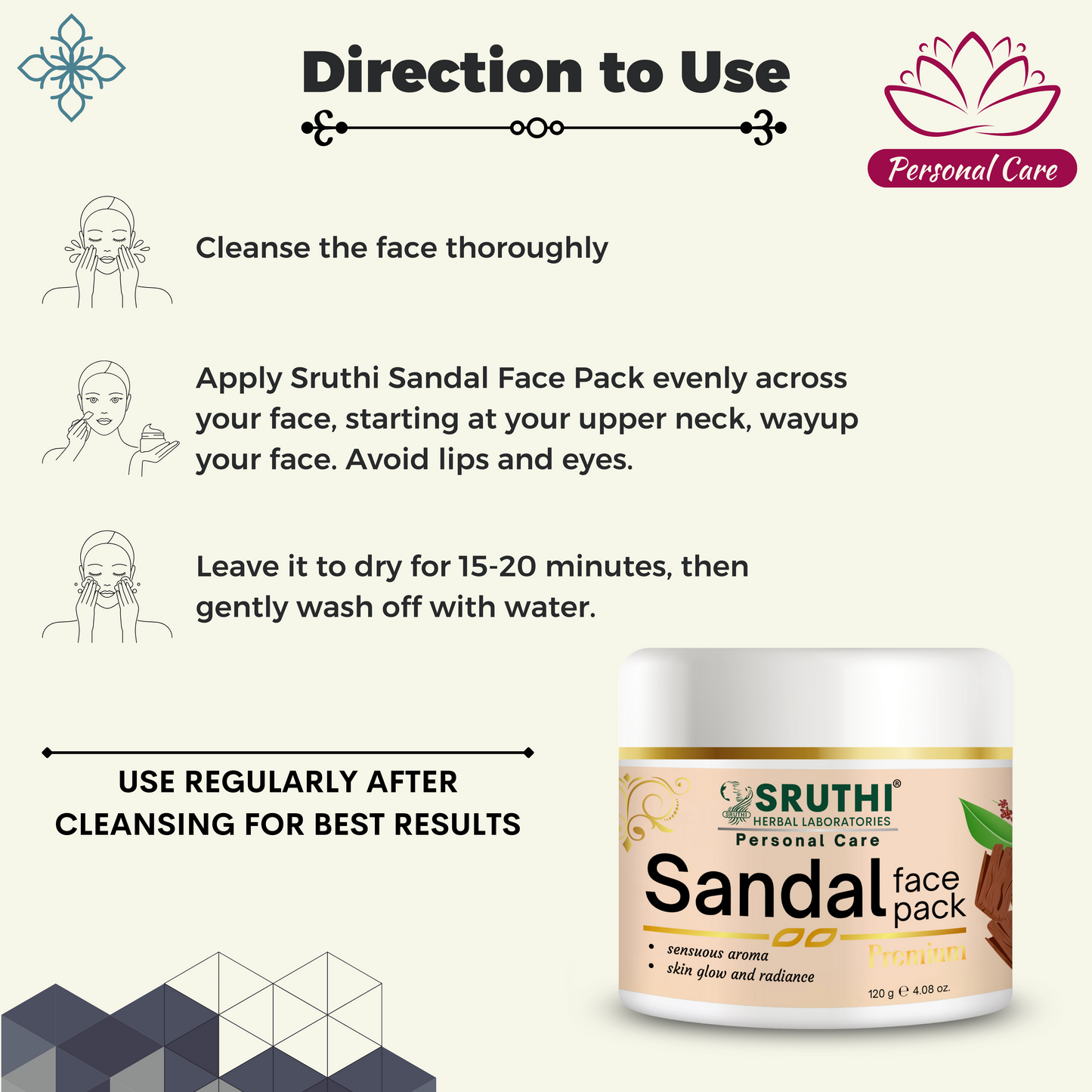 Sandal Face Pack