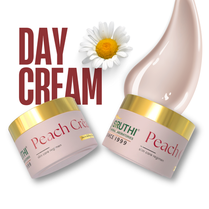 Peach Cream | Dewy radiance | Hydrating - body cream | Day cream | Skin care regimen