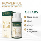 Zrith Thail | Signature Ayurvedic Oil for Cold, Nasal Congestion & Headache
