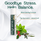 Migraine Oil | Roll-On – Ayurvedic De-Stress Oil | Exilir
