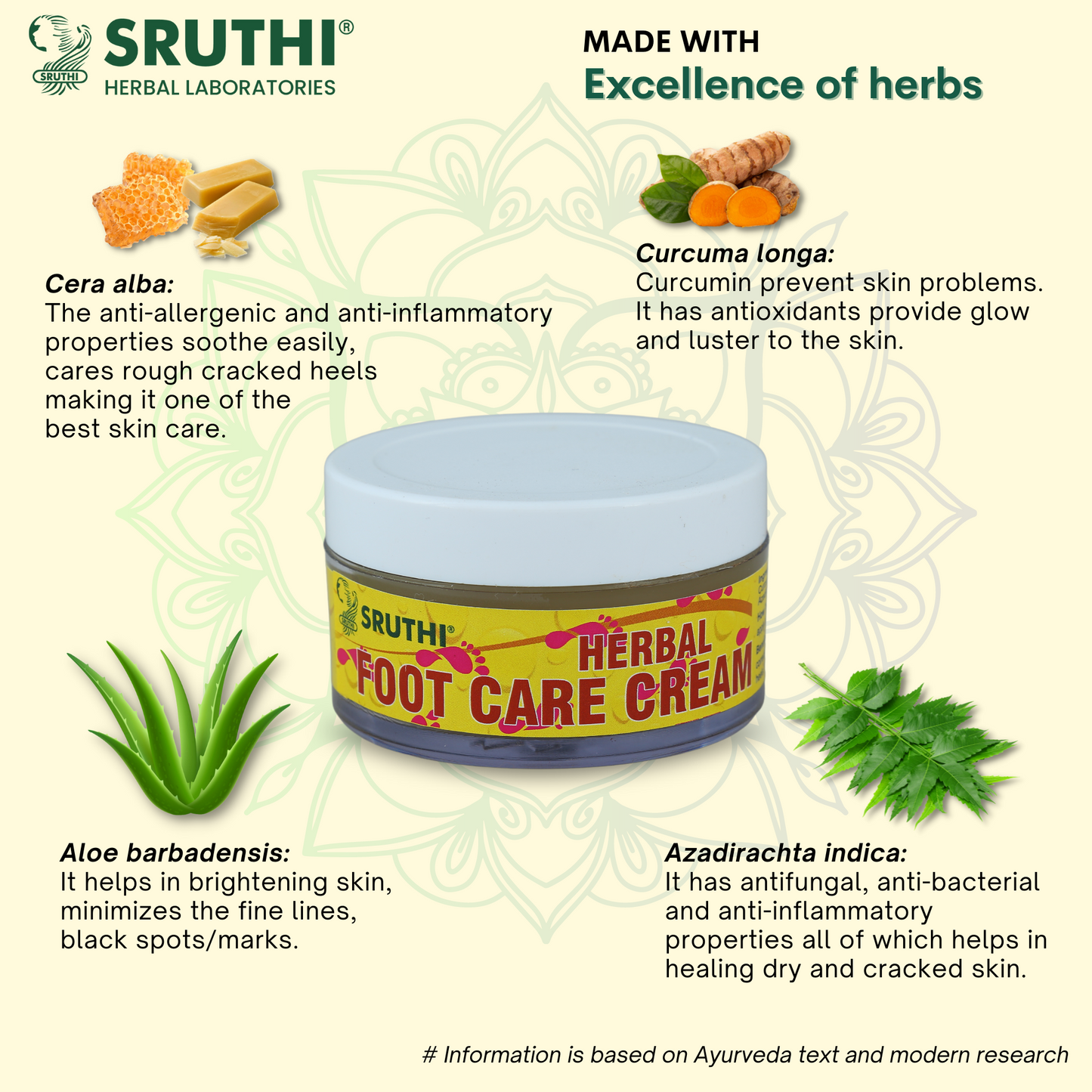 Herbal Foot Care Cream