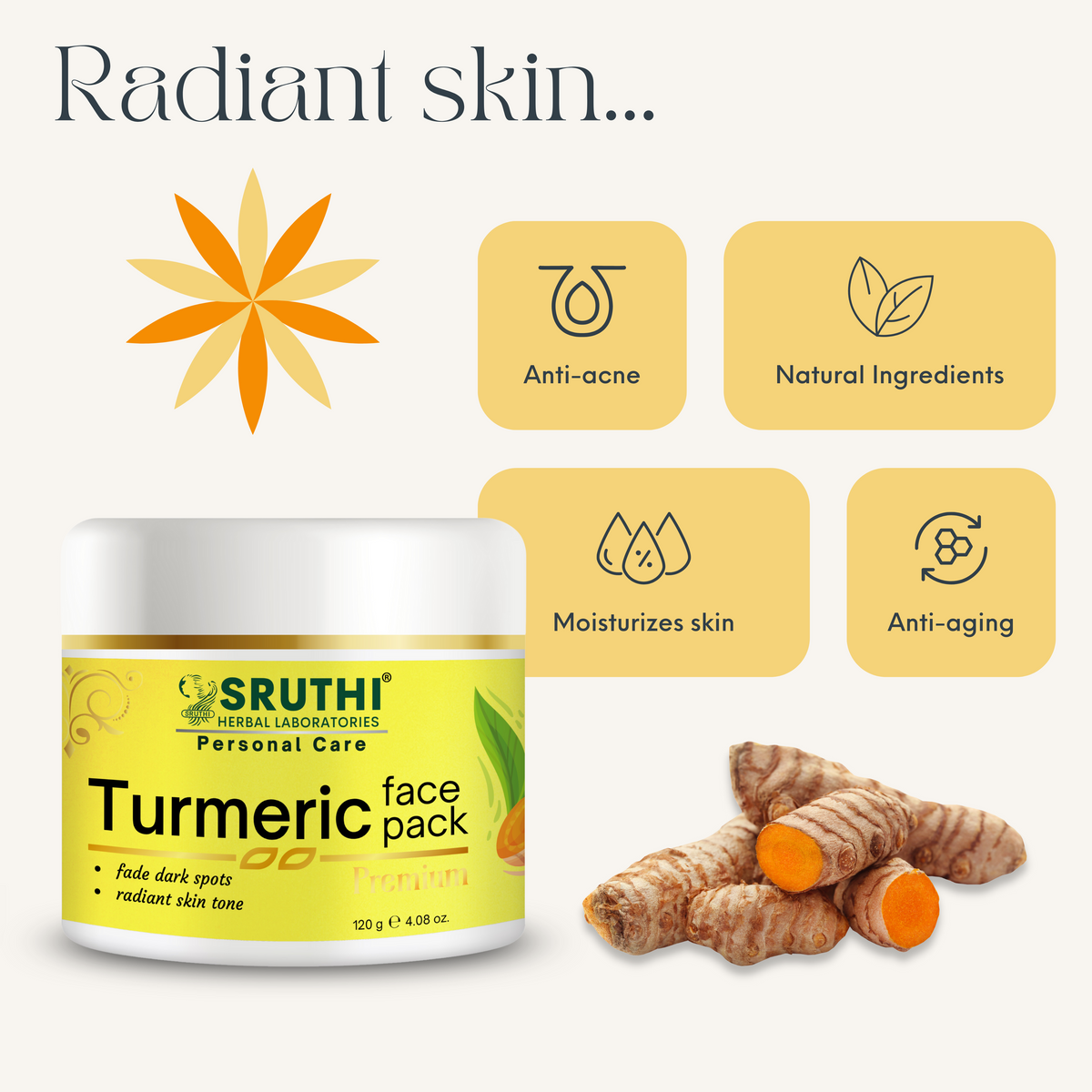 Turmeric Face Pack