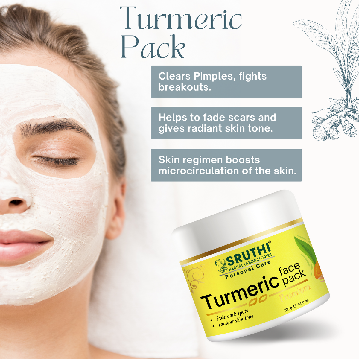 Turmeric Face Pack