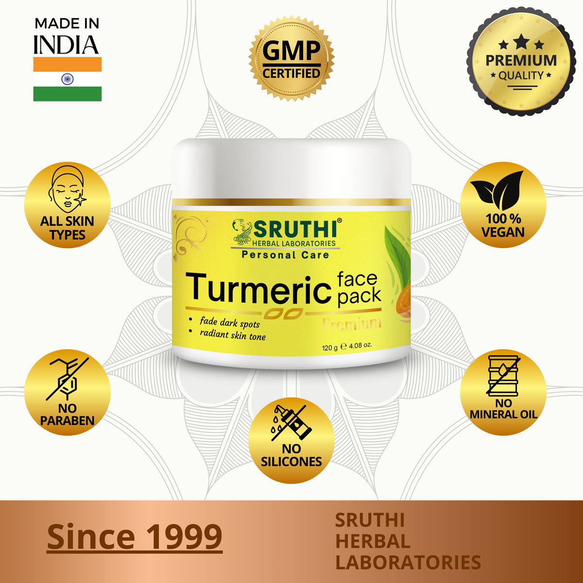 Turmeric Face Pack
