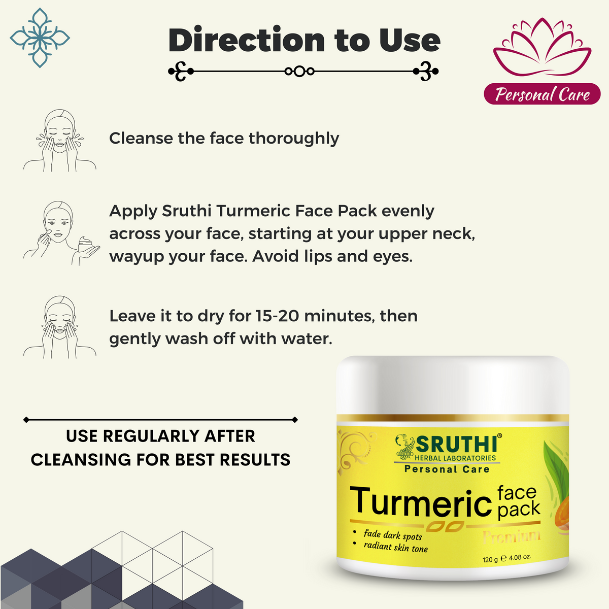 Turmeric Face Pack